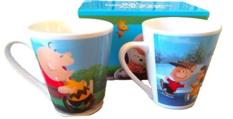 Kubki ceramiczne w kartoniku 2 szt. SNOOPY