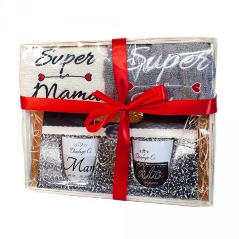 Zestaw prezentowy SUPER MAMA/ SUPER TATA Zestaw prezentowy SUPER MAMA/ SUPER TATA