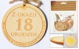 Zawieszka Drewniana 10 szt