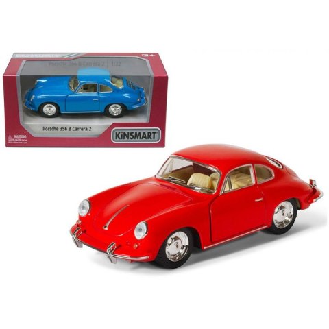 Auto metalowe KINSMART PORSCHE 356 B CARRERA 2 1:32 K-128