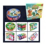 Układanka logiczna kostka DINOZAUR LITERY 10x10x3cm | NT6664 Układanka logiczna kostka DINOZAUR LITERY 10x10x3cm | NT6664