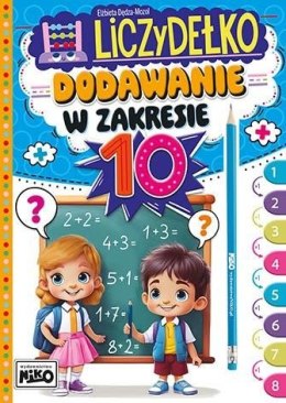 Książeczka Liczydełko Dodawanie w zakresie 10.