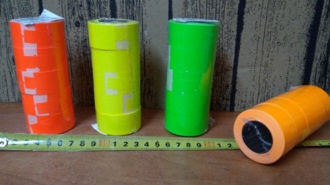 Taśma do metkownicy 22x12 kolor prosta 5szt. MHK Taśma do metkownicy 22x12 kolor prosta 5szt. MHK
