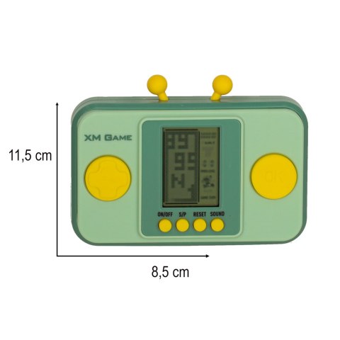 Gra elektroniczna zręcznościowa konsola przenośna zielony Gra elektroniczna zręcznościowa konsola przenośna zielony