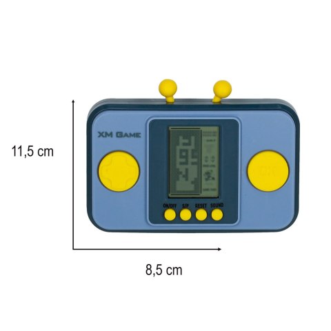 Gra elektroniczna zręcznościowa konsola przenośna szara Gra elektroniczna zręcznościowa konsola przenośna szara