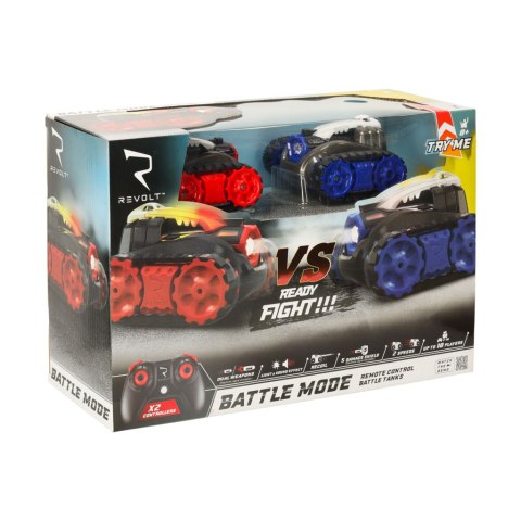 Czołg zdalnie sterowany RC REVOLT TG1004T Battle Tanks Pojedynek Laserowy 2.4GHz LED Efekty Dźwiękowe Off-Road Czołg zdalnie sterowany RC REVOLT TG1004T Battle Tanks Pojedynek Laserowy 2.4GHz LED Efekty Dźwiękowe Off-Road