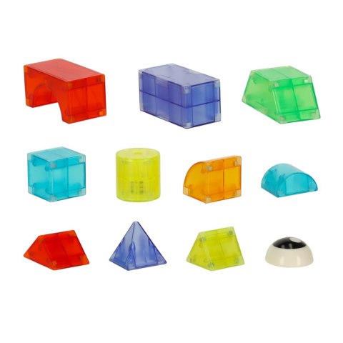 Klocki magnetyczne świecące 32 el. Klocki magnetyczne świecące 32 el.