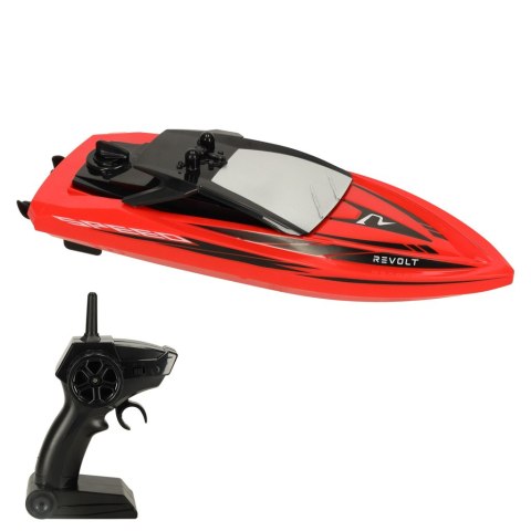 Motorówka zdalnie sterowana RC REVOLT Q5 Galaxy Szybka Łódź 8km/h 2.4GHz Zasięg 50m Wodoodporna Motorówka zdalnie sterowana RC REVOLT Q5 Galaxy Szybka Łódź 8km/h 2.4GHz Zasięg 50m Wodoodporna