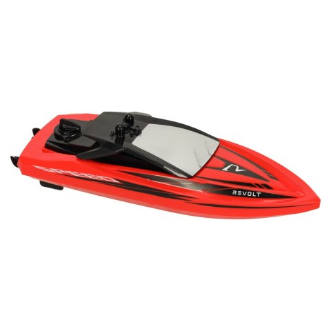Motorówka zdalnie sterowana RC REVOLT Q5 Galaxy Szybka Łódź 8km/h 2.4GHz Zasięg 50m Wodoodporna Motorówka zdalnie sterowana RC REVOLT Q5 Galaxy Szybka Łódź 8km/h 2.4GHz Zasięg 50m Wodoodporna