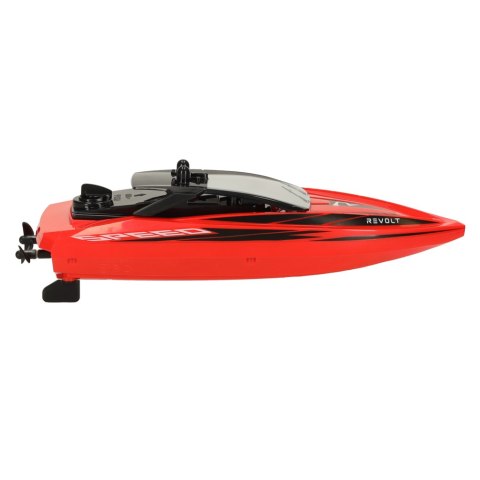 Motorówka zdalnie sterowana RC REVOLT Q5 Galaxy Szybka Łódź 8km/h 2.4GHz Zasięg 50m Wodoodporna Motorówka zdalnie sterowana RC REVOLT Q5 Galaxy Szybka Łódź 8km/h 2.4GHz Zasięg 50m Wodoodporna