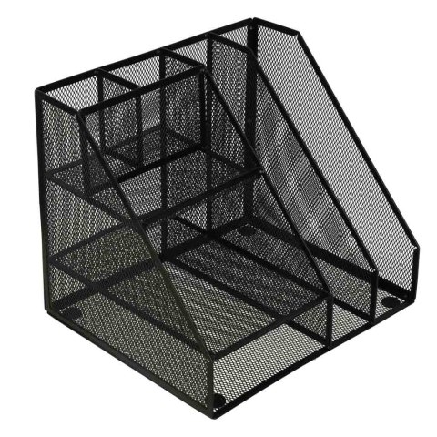 Organizer na biurko przybornik biurkowy metalowy 6 komór Organizer na biurko przybornik biurkowy metalowy 6 komór