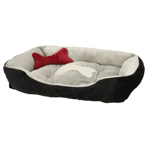 Legowisko dla psa kota kanapa sofa posłanie kojec poduszka miękkie 60 x 45cm szare Legowisko dla psa kota kanapa sofa posłanie kojec poduszka miękkie 60 x 45cm szare