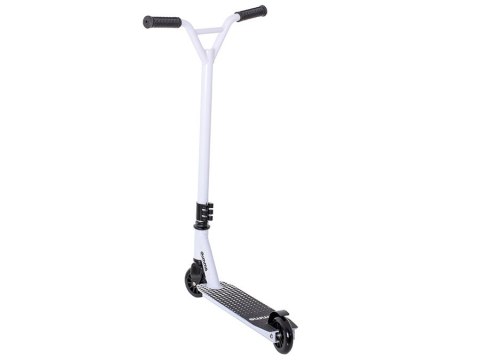 Hulajnoga wyczynowa STIV triki koła 100mm wzmocniona konstrukcja biała GIMME Hulajnoga wyczynowa STIV triki koła 100mm wzmocniona konstrukcja biała GIMME