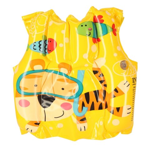 INTEX 59661 Kamizelka dmuchana kapok do pływania dla dzieci 3-5lat 18-23kg INTEX 59661 Kamizelka dmuchana kapok do pływania dla dzieci 3-5lat 18-23kg
