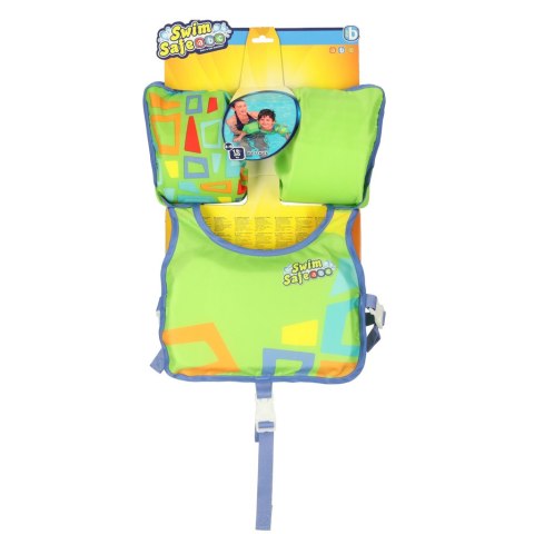 Kamizelka dmuchana BESTWAY 32174 kapok z rękawkami 3-6lat 19-30kg zielona Kamizelka dmuchana BESTWAY 32174 kapok z rękawkami 3-6lat 19-30kg zielona