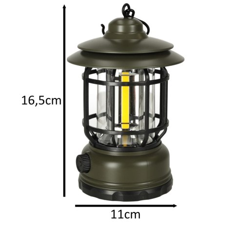 Lampa ogrodowa kempingowa na biwak piknik akumulatorowa USB Lampa ogrodowa kempingowa na biwak piknik akumulatorowa USB
