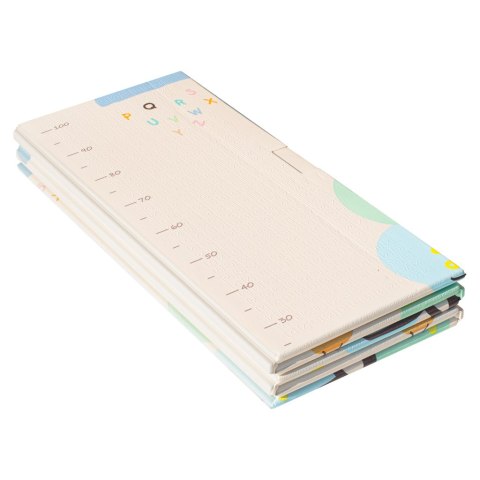 Mata edukacyjna piankowa dwustronna składana słonie alfabet 180 x 200 cm Mata edukacyjna piankowa dwustronna składana słonie alfabet 180 x 200 cm