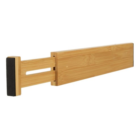 Organizer do szuflady bambusowy separator regulowany na sztućce narzedzia 43cm 1 sztuka Organizer do szuflady bambusowy separator regulowany na sztućce narzedzia 43cm 1 sztuka