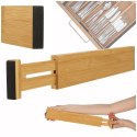 Organizer do szuflady bambusowy separator regulowany na sztućce narzedzia 56cm 1sztuka