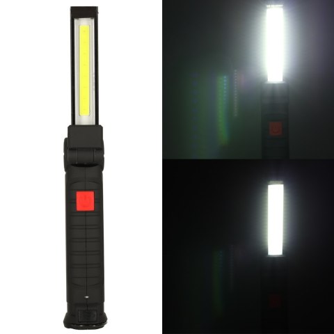 Lampa warsztatowa latarka USB 5 trybów magnes hak akumulator 1200 mAh 200 lm KAFUWELL Lampa warsztatowa latarka USB 5 trybów magnes hak akumulator 1200 mAh 200 lm KAFUWELL