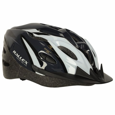 Kask rowerowy RALLEX otwory wentylacyjne regulowany damski męski uniwersalny młodzieżowy regulowany 58-61 cm Kask rowerowy RALLEX otwory wentylacyjne regulowany damski męski uniwersalny młodzieżowy regulowany 58-61 cm