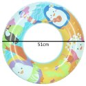 Kółko do pływania koło dmuchane pingwinek 51cm BESTWAY 36113