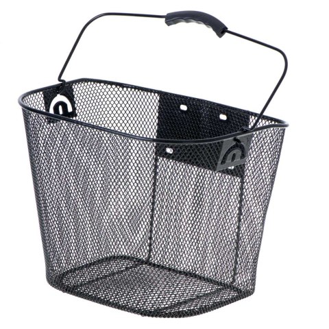Koszyk rowerowy RALLEX kosz przedni metalowy na kierownicę click Koszyk rowerowy RALLEX kosz przedni metalowy na kierownicę click