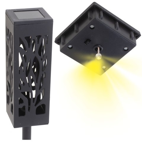 Lampa solarna ogrodowa ażurowa latarenka lamion LED czujnik zmierzchu wbijana 4szt. Lampa solarna ogrodowa ażurowa latarenka lamion LED czujnik zmierzchu wbijana 4szt.