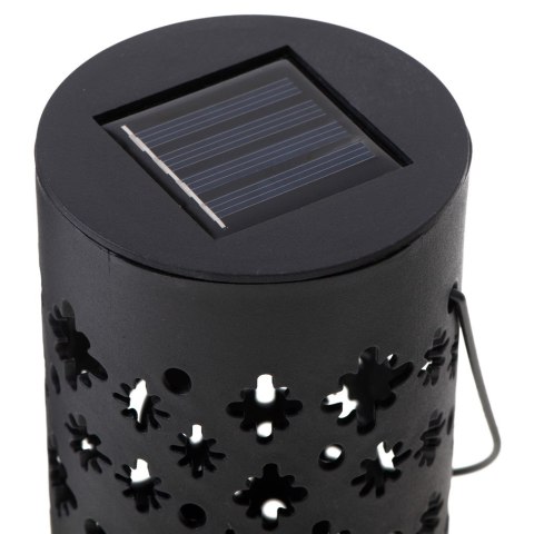 Lampa solarna ogrodowa ażurowa latarenka lampion LED czujnik zmierzchu wbijana 4szt. Lampa solarna ogrodowa ażurowa latarenka lampion LED czujnik zmierzchu wbijana 4szt.