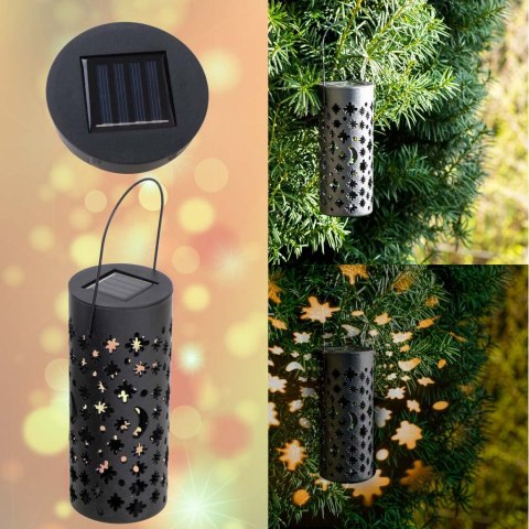 Lampa solarna ogrodowa ażurowa latarenka lampion LED czujnik zmierzchu wbijana 4szt. Lampa solarna ogrodowa ażurowa latarenka lampion LED czujnik zmierzchu wbijana 4szt.
