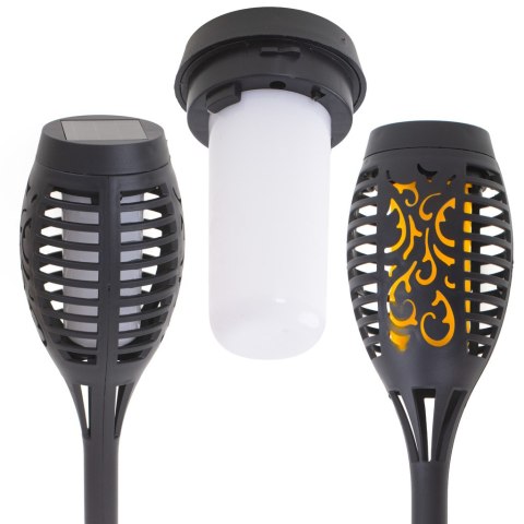 Lampy solarne ogrodowe pochodnie 12LED 4szt. Lampy solarne ogrodowe pochodnie 12LED 4szt.