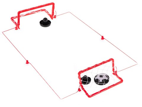 Latająca lewitująca piłka nożna krążek cymbergaj hoverball z bramkami Latająca lewitująca piłka nożna krążek cymbergaj hoverball z bramkami