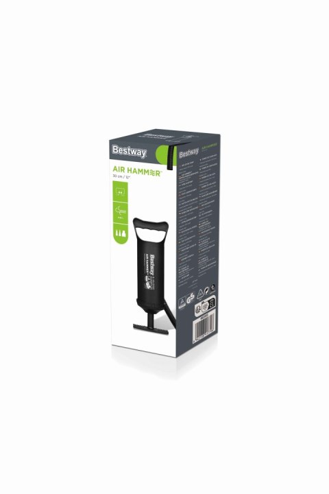 Pompka ręczna tłokowa do materaca pontonu piłki 30cm BESTWAY 62002 Pompka ręczna tłokowa do materaca pontonu piłki 30cm BESTWAY 62002