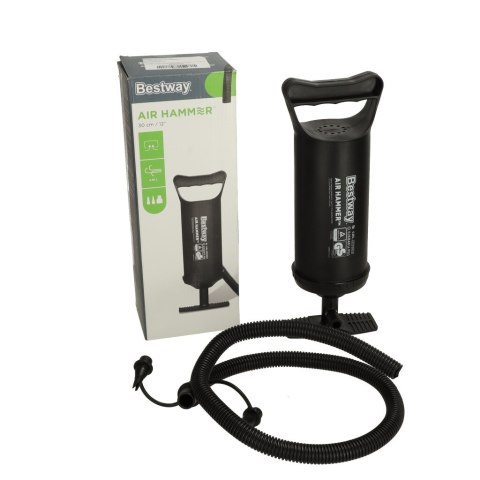 Pompka ręczna tłokowa do materaca pontonu piłki 30cm BESTWAY 62002 Pompka ręczna tłokowa do materaca pontonu piłki 30cm BESTWAY 62002