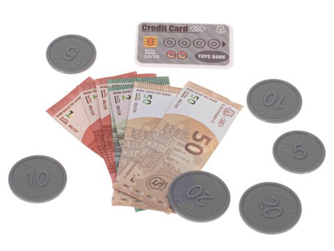 Kasa fiskalna sklepowa interaktywna skaner waga koszyk monety mikrofon światło dźwięk Kasa fiskalna sklepowa interaktywna skaner waga koszyk monety mikrofon światło dźwięk