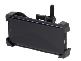 Uchwyt rowerowy motocyklowy na telefon czarny C51 stabilny