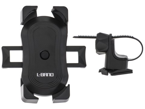 Uchwyt rowerowy motocyklowy na telefon czarny C51 stabilny Uchwyt rowerowy motocyklowy na telefon czarny C51 stabilny