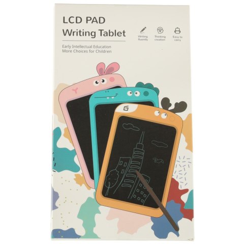 Tablet graficzny do rysowania dla dzieci znikopis tablica ekran LCD 8,5' królik róż Tablet graficzny do rysowania dla dzieci znikopis tablica ekran LCD 8,5' królik róż
