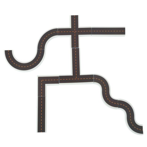 Zabawka do kąpieli wanny wodna dla dzieci naklejki piankowe autka ulica puzzle 23 el. Zabawka do kąpieli wanny wodna dla dzieci naklejki piankowe autka ulica puzzle 23 el.