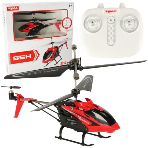Helikopter zdalnie sterowany na pilota RC SYMA S5H 2.4GHz RTF czerwony Helikopter zdalnie sterowany na pilota RC SYMA S5H 2.4GHz RTF czerwony