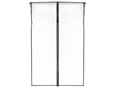 Moskitiera siatka magnetyczna na drzwi 85x210cm CZARNA Moskitiera siatka magnetyczna na drzwi 85x210cm CZARNA