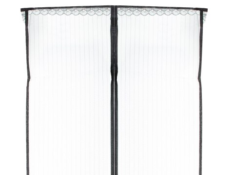 Moskitiera siatka magnetyczna na drzwi 85x210cm CZARNA Moskitiera siatka magnetyczna na drzwi 85x210cm CZARNA