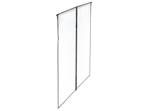 Moskitiera siatka magnetyczna na drzwi 85x210cm CZARNA Moskitiera siatka magnetyczna na drzwi 85x210cm CZARNA