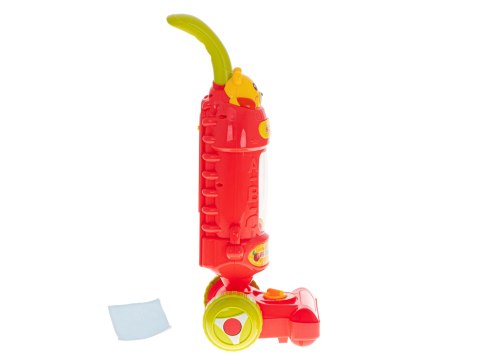 Odkurzacz dla dzieci pionowy interaktywny z dźwiękiem malinowy 46cm Odkurzacz dla dzieci pionowy interaktywny z dźwiękiem malinowy 46cm