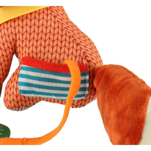 Maskotka sensoryczna zawieszka do wózka lisek Maskotka sensoryczna zawieszka do wózka lisek