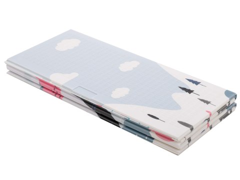 Mata edukacyjna piankowa dwustronna składana ulica las 177 x 158 cm Mata edukacyjna piankowa dwustronna składana ulica las 177 x 158 cm