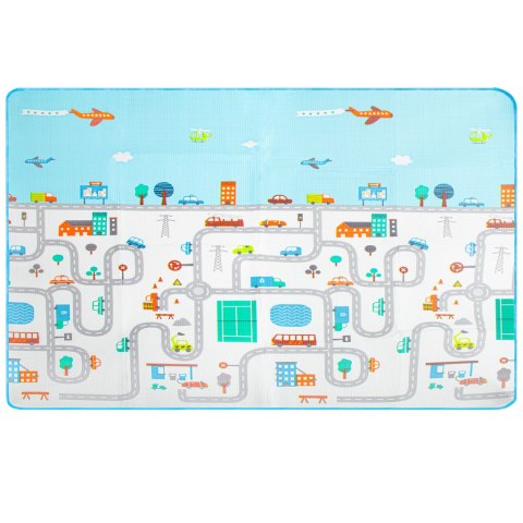 Mata edukacyjna piankowa składana ulica 180 x 200 Mata edukacyjna piankowa składana ulica 180 x 200