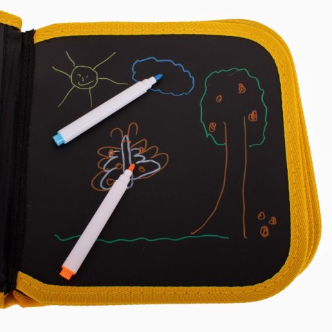 Tablica kredowa przenośna miękka książeczka notes szkicownik miś Tablica kredowa przenośna miękka książeczka notes szkicownik miś