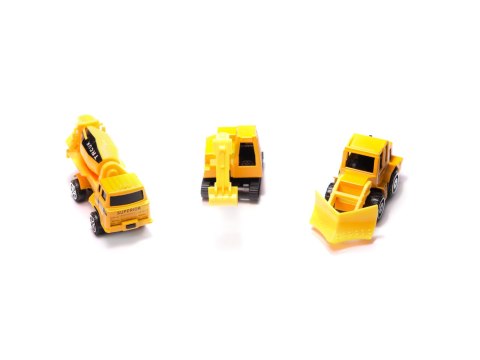 Transporter samolot rozkładany z autami + 3 auta pojazdy budowlane światła dźwięk Transporter samolot rozkładany z autami + 3 auta pojazdy budowlane światła dźwięk