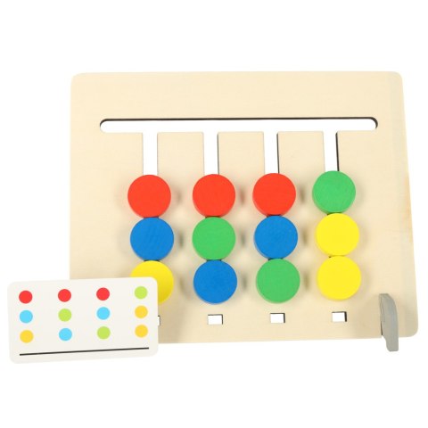 Zabawka edukacyjna drewniana dopasuj kolory owoce montessori Zabawka edukacyjna drewniana dopasuj kolory owoce montessori